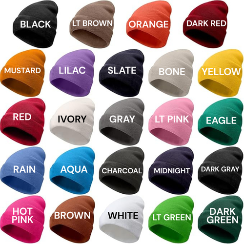 Custom Valentine Beanie - Limited Edition