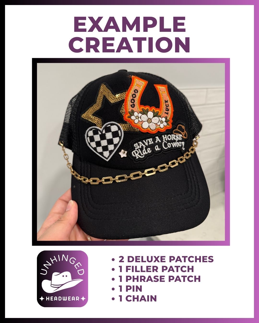 Girls’ Night Custom Hat & Bag Party Package