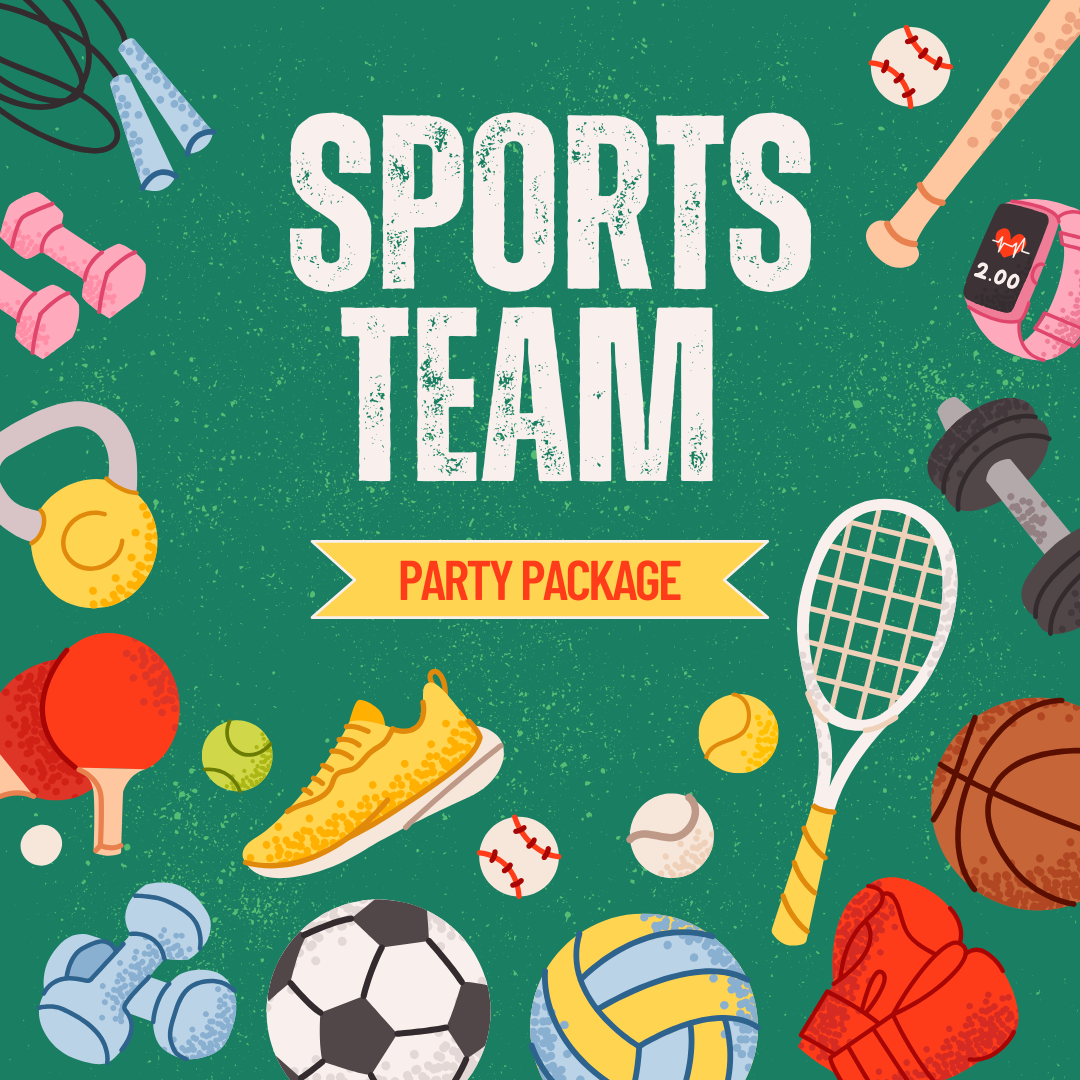 Sports Team Custom Party Package